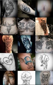 BlackandPony Tattoo Beispiele